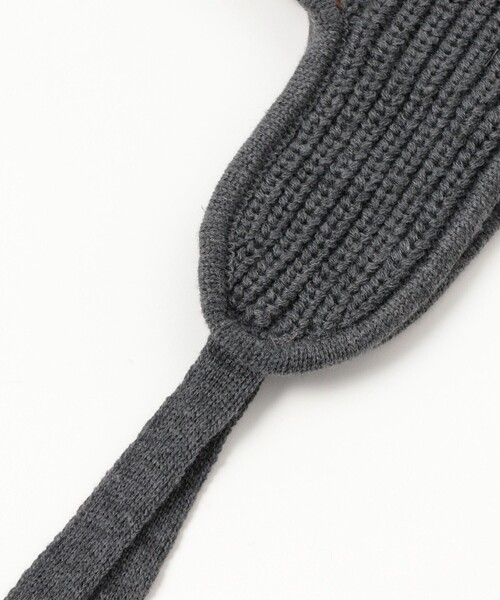 BEAMS（ビームス）の「フライト ニットキャップ（ニットキャップ/ビーニー・メンズ・グレー/ブラック/ネイビー・ONE SIZE）」の5枚目の写真