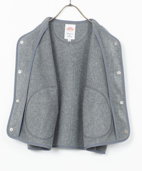 DANTON/ダントン] フリースノーカラーベスト（ベスト）｜DANTON