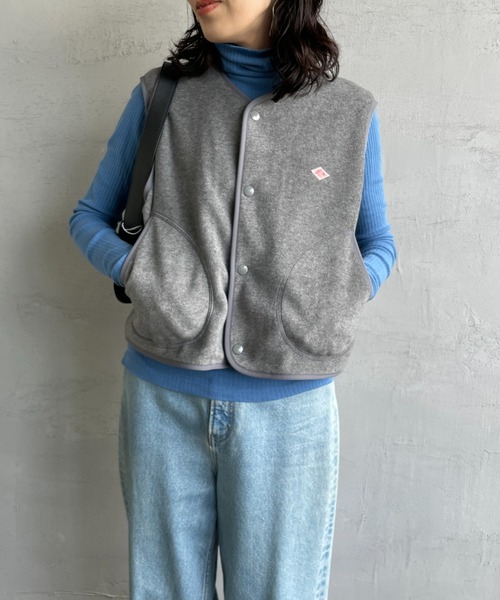 DANTON/ダントン] フリースノーカラーベスト（ベスト）｜DANTON