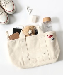 Lee（リー）の「Lee（リー）ブランドロゴ刺繍テープハンドル キャンバスミニトート レディース メンズ ユニセックス（トートバッグ）」