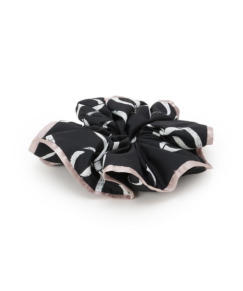 WILLSELECTION(ウィルセレクション)の「リボンプリントパイピングシュシュ(その他ヘアアクセサリー・レディース・ピンク/ブラック/オフホワイト・FREE)」の13枚目の写真