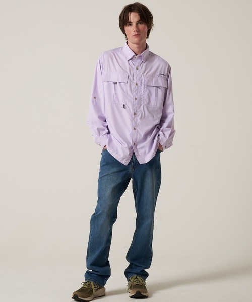 Eddie Bauer(エディーバウアー)の「ガイド 長袖 シャツ(シャツ/ブラウス・メンズ・コバルトブルー/スモークピンク/チャコール・S/M/L/XL/XXL)」の8枚目の写真
