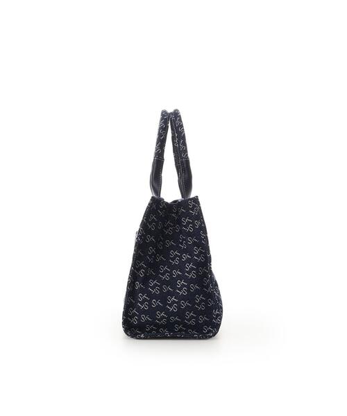 Samantha Thavasa(サマンサタバサ)の「Denim ST Jacquard Ⅱ ハンドバッグ(ハンドバッグ・レディース・イエロー/ネイビー/ピンク・FREE)」の16枚目の写真