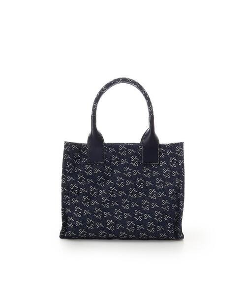 Samantha Thavasa(サマンサタバサ)の「Denim ST Jacquard Ⅱ ハンドバッグ(ハンドバッグ・レディース・イエロー/ネイビー/ピンク・FREE)」の17枚目の写真