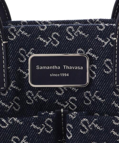 Samantha Thavasa(サマンサタバサ)の「Denim ST Jacquard Ⅱ ハンドバッグ(ハンドバッグ・レディース・イエロー/ネイビー/ピンク・FREE)」の20枚目の写真