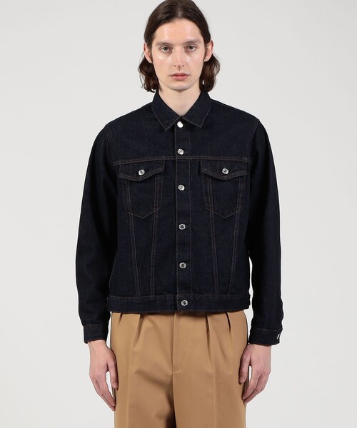 EDWIN（エドウィン）の「【別注】EDWIN ONE WASHED デニムジャケット（デニムジャケット・メンズ・ネイビー・S/M）」の3枚目の写真