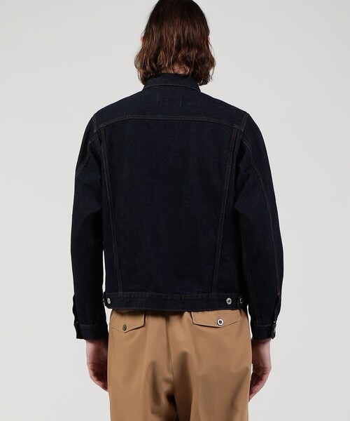 EDWIN（エドウィン）の「【別注】EDWIN ONE WASHED デニムジャケット（デニムジャケット・メンズ・ネイビー・S/M）」の5枚目の写真