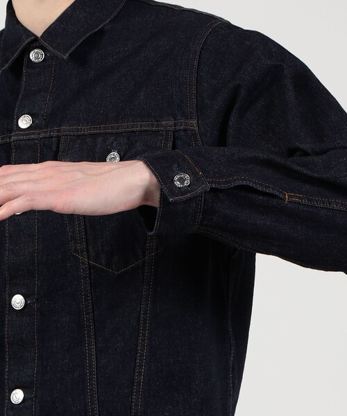 EDWIN（エドウィン）の「【別注】EDWIN ONE WASHED デニムジャケット（デニムジャケット・メンズ・ネイビー・S/M）」の8枚目の写真