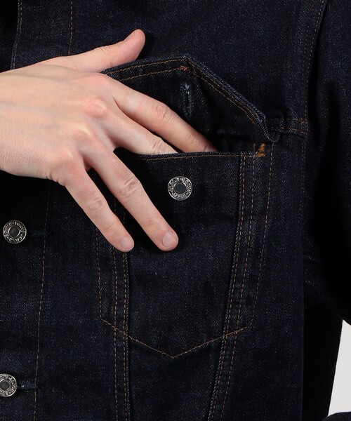 EDWIN（エドウィン）の「【別注】EDWIN ONE WASHED デニムジャケット（デニムジャケット・メンズ・ネイビー・S/M）」の10枚目の写真