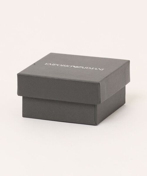 EMPORIO ARMANI(エンポリオアルマーニ)の「エンポリオ・アルマーニ アクセサリー メンズ ピアス シルバー EGS3238040(ピアス(両耳用)・メンズ・シルバー・FREE)」の2枚目の写真