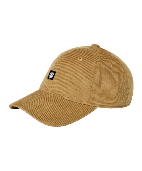 ELEMENT(エレメント)の「ELEMENT メンズ ICON DAD CAP CORDUROY キャップ 【2025年秋冬モデル】/エレメントアイコンワンポイントコーデュロイキャップ(キャップ・メンズ・ベージュ/ネイビー・FREE)」の3枚目の写真