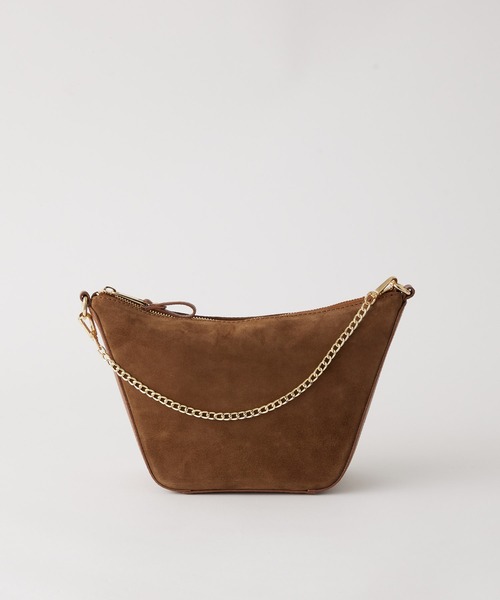 forksy.】【AULENTTI / オウレンティ】スウェードチェーンショルダー