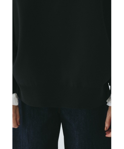 Military boy knit tops ミリタリーボーイニットトップス（ニット