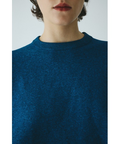 Military boy knit tops ミリタリーボーイニットトップス