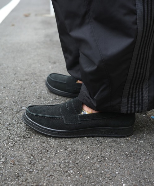 MANEBU（マネブ）の「MANEBU/マネブ　VOVO SUEDE　ローファー　スエード　メンズ（ローファー・レディース・ブラック・41/42/43）」の6枚目の写真