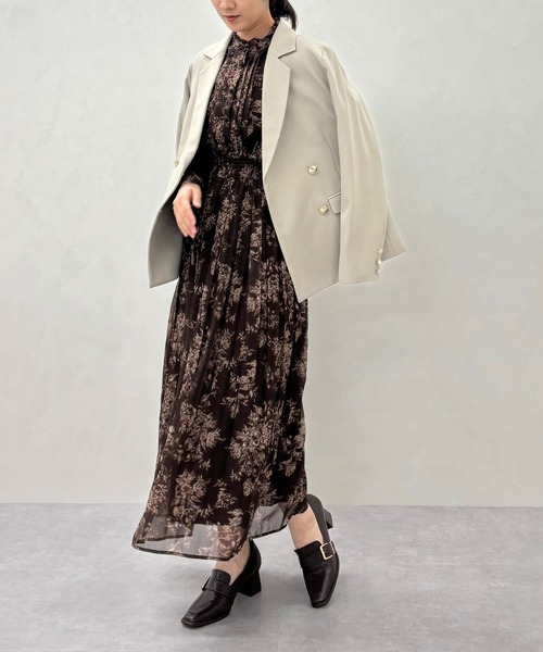 31 Sons de mode（トランテアン　ソン　ドゥ　モード）の「2025秋冬新作 テーラードジャケット（テーラードジャケット・レディース・ブラウン/ブラウン系/ベージュ・M/S）」の21枚目の写真