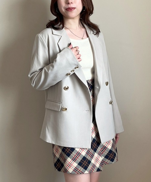 31 Sons de mode（トランテアン　ソン　ドゥ　モード）の「2025秋冬新作 テーラードジャケット（テーラードジャケット・レディース・ブラウン/ブラウン系/ベージュ・M/S）」の16枚目の写真