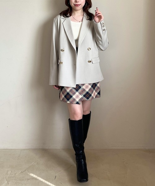 31 Sons de mode（トランテアン　ソン　ドゥ　モード）の「2025秋冬新作 テーラードジャケット（テーラードジャケット・レディース・ブラウン/ブラウン系/ベージュ・M/S）」の17枚目の写真