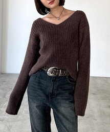Fascinating Knit ニット ブラウン 茶色 焦茶 ニット/セーター（ブラウン/茶色系）ファッション通販 - ZOZOTOWN