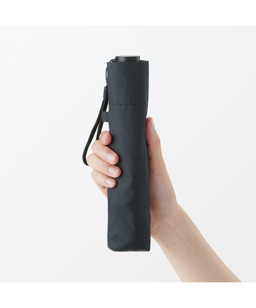 無印良品（ムジルシリョウヒン）の「晴雨兼用　軽量　折りたたみ傘（折りたたみ傘・レディース・ブルー系/ブラック・50cm）」の20枚目の写真