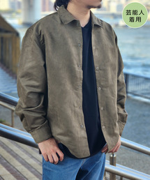 ikka（イッカ）の「フェイクスウェードシャウター（シャツ/ブラウス・メンズ）」