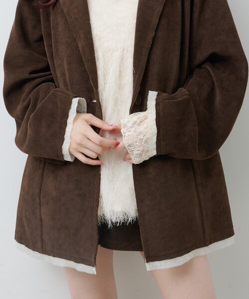 Kastane（カスタネ）の「【セットアップ対応】コーデュロイオーバー