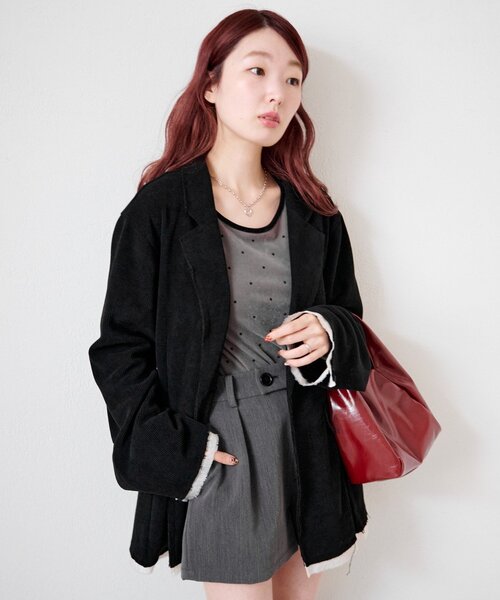 Kastane（カスタネ）の「【セットアップ対応】コーデュロイオーバー