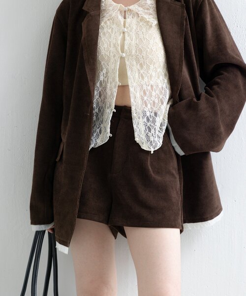 Kastane（カスタネ）の「【セットアップ対応】コーデュロイオーバー