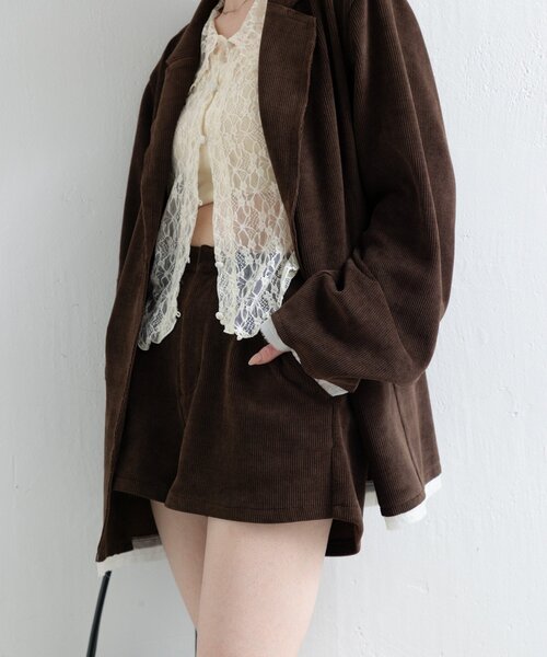 Kastane（カスタネ）の「【セットアップ対応】コーデュロイ