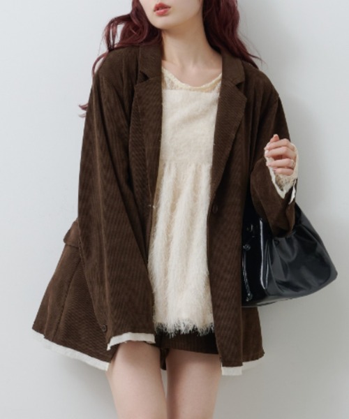 Kastane（カスタネ）の「【セットアップ対応】コーデュロイオーバー
