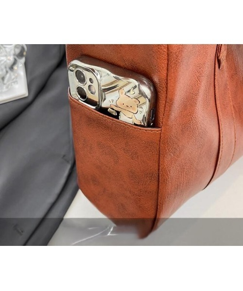 Sakka（サッカ）の「【ファスナー仕様】 PUレザートートバッグ（トートバッグ・レディース・ブラック/ブラウン/グリーン/グレー・FREE）」の10枚目の写真