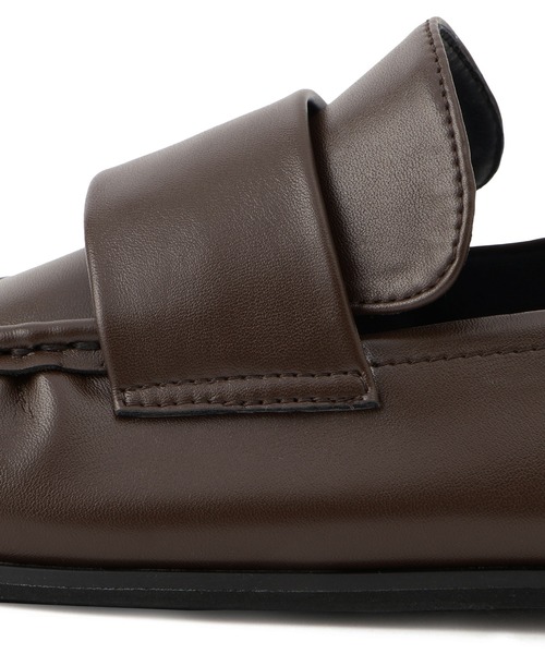 期間限定値下中♪新品　完売品　アダムエロペ　ソフトギャザーローファー撥水晴雨兼用 ADAM ET ROPE'（アダムエロペ） ローファー ソフトギャザーローファー