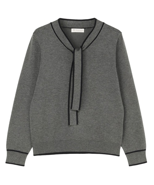 ニット 配色ボウタイ プルオーバー（ニット/セーター）｜TOKYO