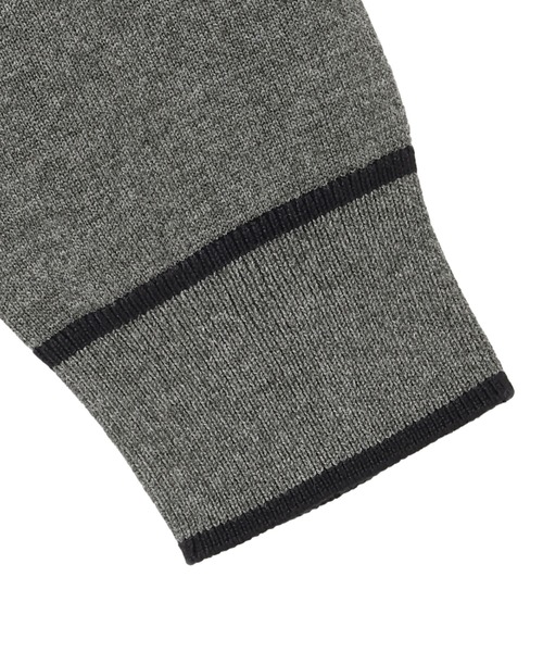 TOKYO SHIRTS（トウキョウシャツ）の「ニット 配色ボウタイ プルオーバー（ニット/セーター・レディース・チャコール/ブラック/ネイビー・L/LL/M）」の17枚目の写真