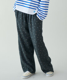 LE GLAZIK | LE GLAZIK | ツイルプリント エラスティックパンツ WOMEN(その他パンツ)