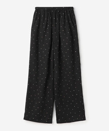 LE GLAZIK | LE GLAZIK | ツイルプリント エラスティックパンツ WOMEN(その他パンツ)