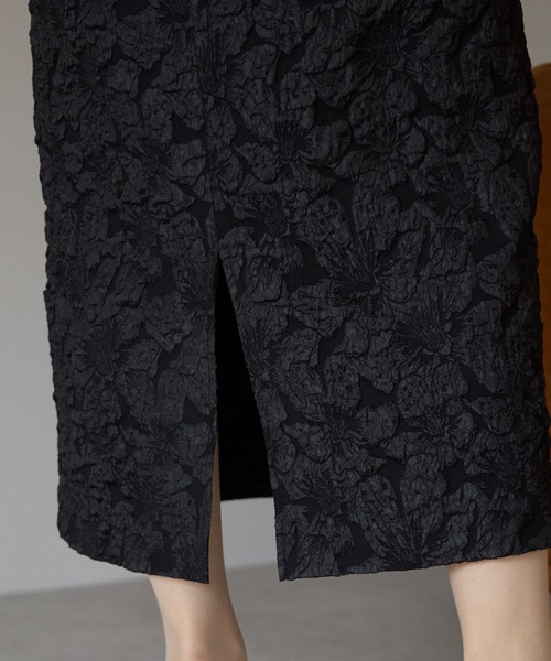 PREFERIR(プレフェリール)の「結婚式 パーティー ボタニカル Aラインドレス (S,M,L,XL)(ドレス・レディース・ネイビー/ブラック・SMALL/MEDIUM/LARGE/X-LARGE)」の9枚目の写真