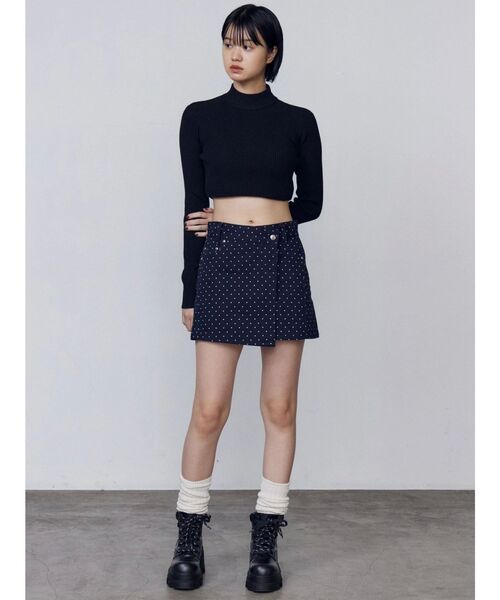 EMODA（エモダ）の「レースアップタンクソールブーツ（ブーツ・レディース・ブラック/ブラウン・SMALL/MEDIUM/LARGE）」の7枚目の写真