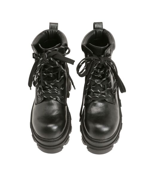 セール】レースアップタンクソールブーツ（ブーツ）｜EMODA（エモダ