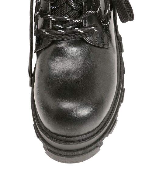 EMODA（エモダ）の「レースアップタンクソールブーツ（ブーツ・レディース・ブラック/ブラウン・SMALL/MEDIUM/LARGE）」の21枚目の写真