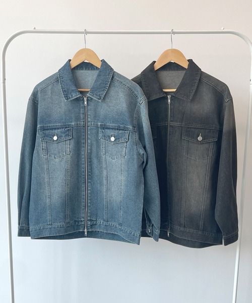 セール】デニムオーバーサイズGジャン（デニムジャケット）｜ABYS