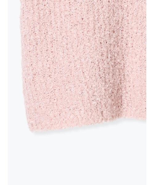 Te chichi TERRASSE（テチチテラス）の「リボンヤーンニットベスト（ニット/セーター・レディース・ブラック/グレー/オフホワイト/ピンク・F）」の16枚目の写真