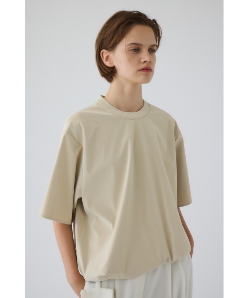 RIM.ARK(リムアーク)の「Shimmer asymmetry tops シマーアシンメトリートップス(Tシャツ/カットソー・レディース・ブラック/マジェンタ/ライトベージュ・36/38)」の22枚目の写真