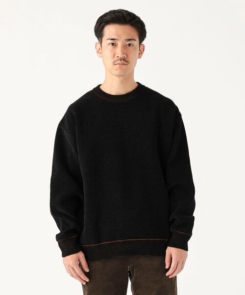 9ゲージ モール ダブルフェイス ニット（ニット/セーター）｜B:MING by