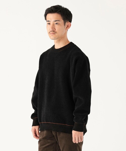 9ゲージ モール ダブルフェイス ニット（ニット/セーター）｜B:MING by