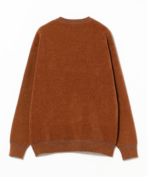 B:MING by BEAMS（ビーミングバイビームス）の「9ゲージ モール ダブルフェイス ニット（ユニセックス）（ニット/セーター・メンズ・アイボリー/ブラック/オレンジ・X-LARGE/LARGE/MEDIUM/SMALL）」の13枚目の写真