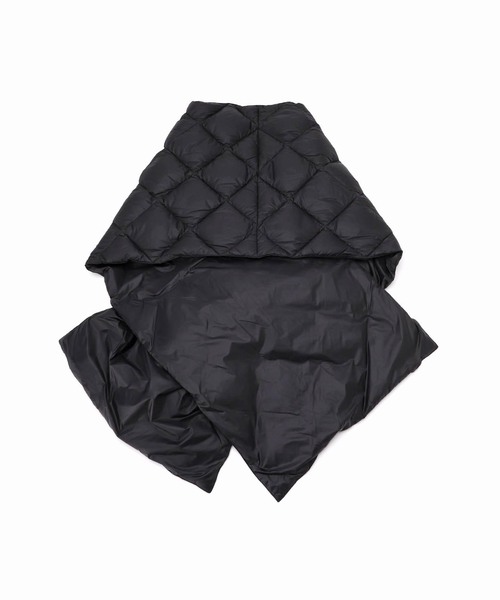 Spick & Span(スピックアンドスパン)の「《一部店舗+WEB限定》TAION / タイオン CITY REVERSIBLE DOWN STOLE(ストール/ショール・レディース・ブラック・FREE)」の9枚目の写真