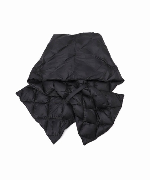 Spick & Span(スピックアンドスパン)の「《一部店舗+WEB限定》TAION / タイオン CITY REVERSIBLE DOWN STOLE(ストール/ショール・レディース・ブラック・FREE)」の10枚目の写真