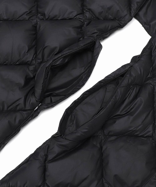 Spick & Span(スピックアンドスパン)の「《一部店舗+WEB限定》TAION / タイオン CITY REVERSIBLE DOWN STOLE(ストール/ショール・レディース・ブラック・FREE)」の12枚目の写真