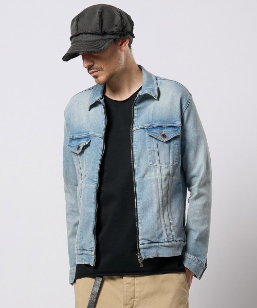 wjk（ダヴルジェイケイ）の「mko13197- jersey engineer cap ワークキャップ(8987 mj51h)（キャップ・メンズ・ブラック系その他/チャコール・FREE）」の8枚目の写真